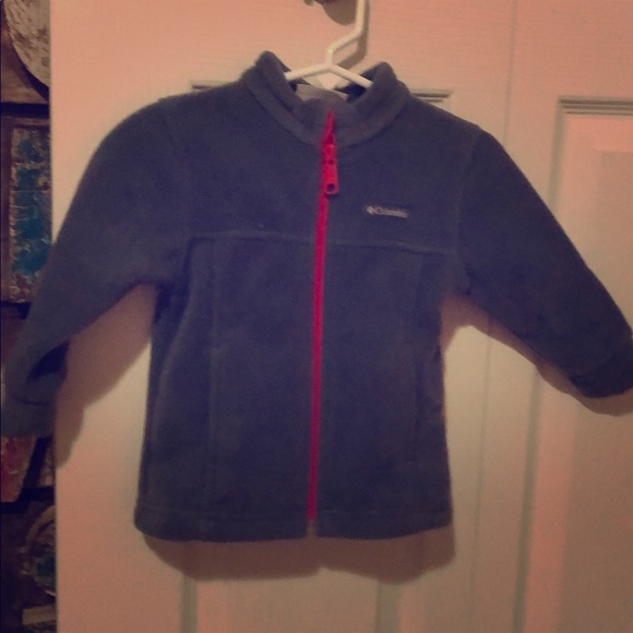 Toddler Gray Columbia fleece jacket (boys) - Picture 1 of 1